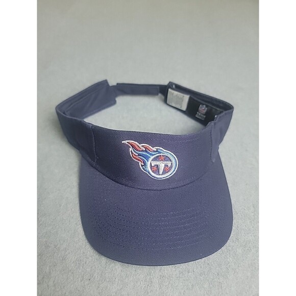 Reebok Other - Reebok Tennessee Titans Visor Hat Blue NFL Embroidered Logo Cotton Football